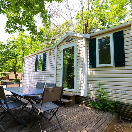 Camping Les Cruses Ribes Exterior foto
