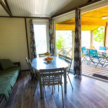 Camping Les Cruses Ribes Exterior foto
