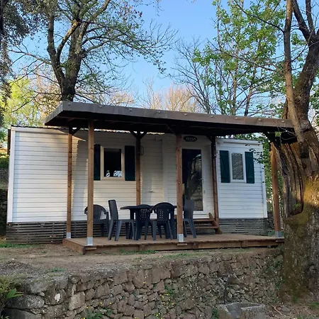 Camping Les Cruses Ribes Exterior foto